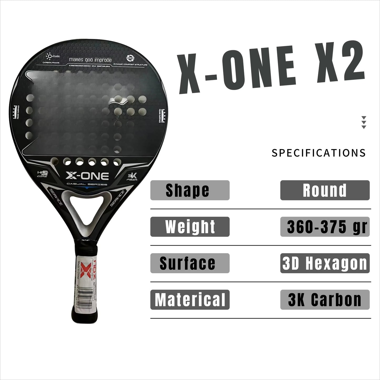 X-ONE Padel Racket
